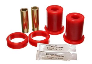 Pontiac GTO Control Arm Bushing Set - Front - Energy Suspension - Performance Polyurethane - Red - `04-`06